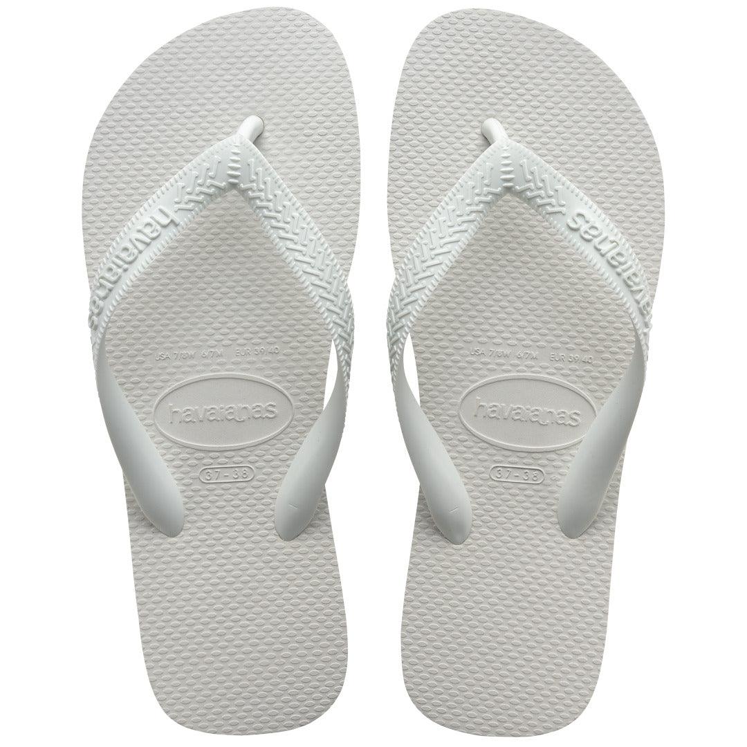Plain White Havaianas