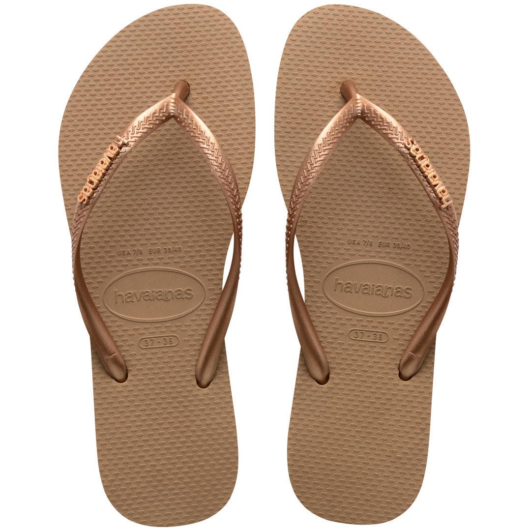 Slim Gold Havaianas