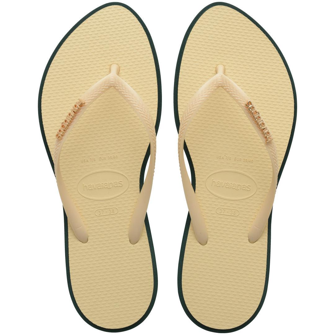 Slim Point Olive Havaianas