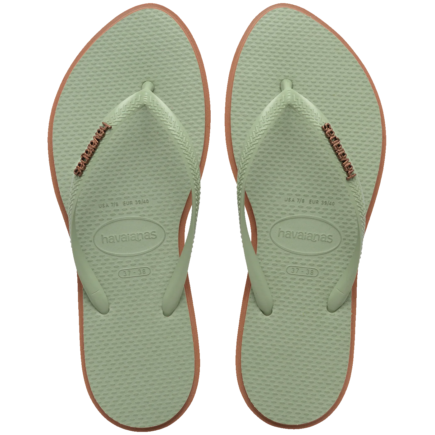 Slim Point Green Havaianas