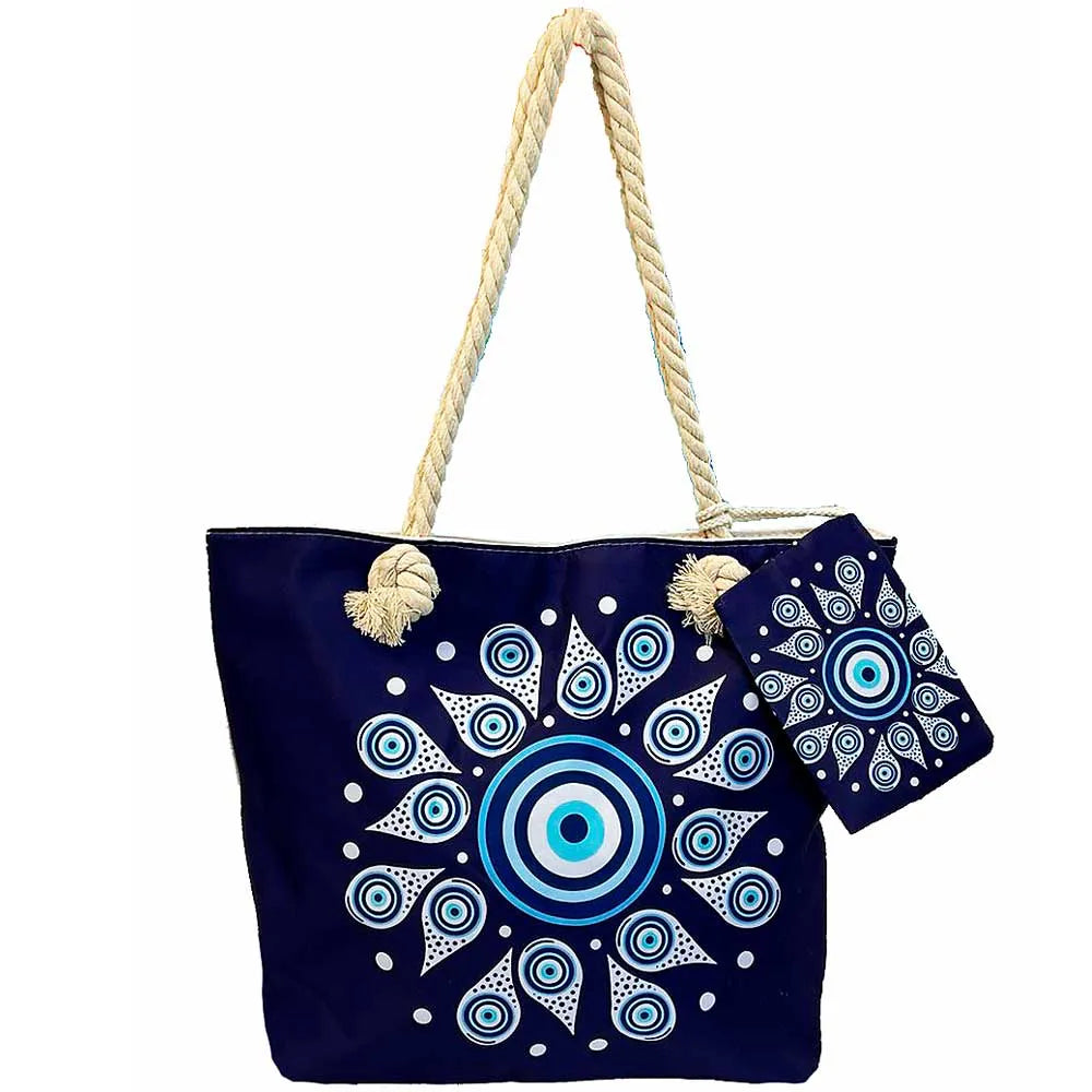 Greek Eye Beach Bag