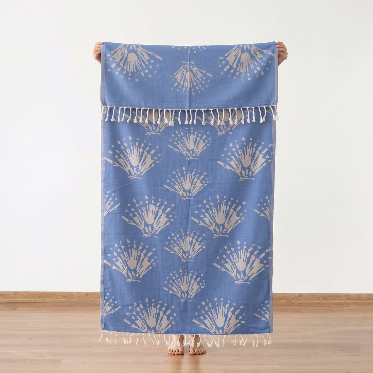 Seashell Turkish Beach Towel
