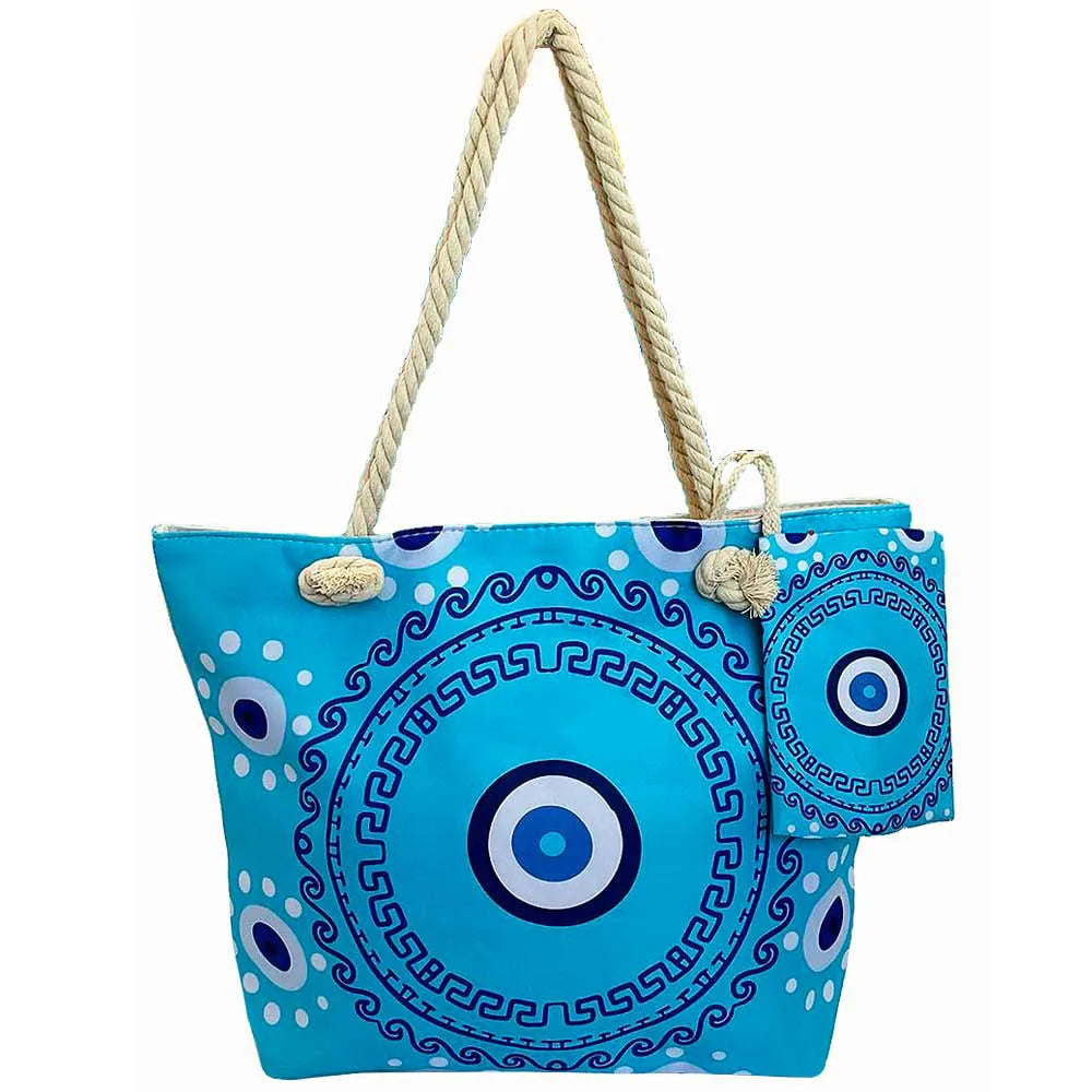Blue Eye Beach Bag