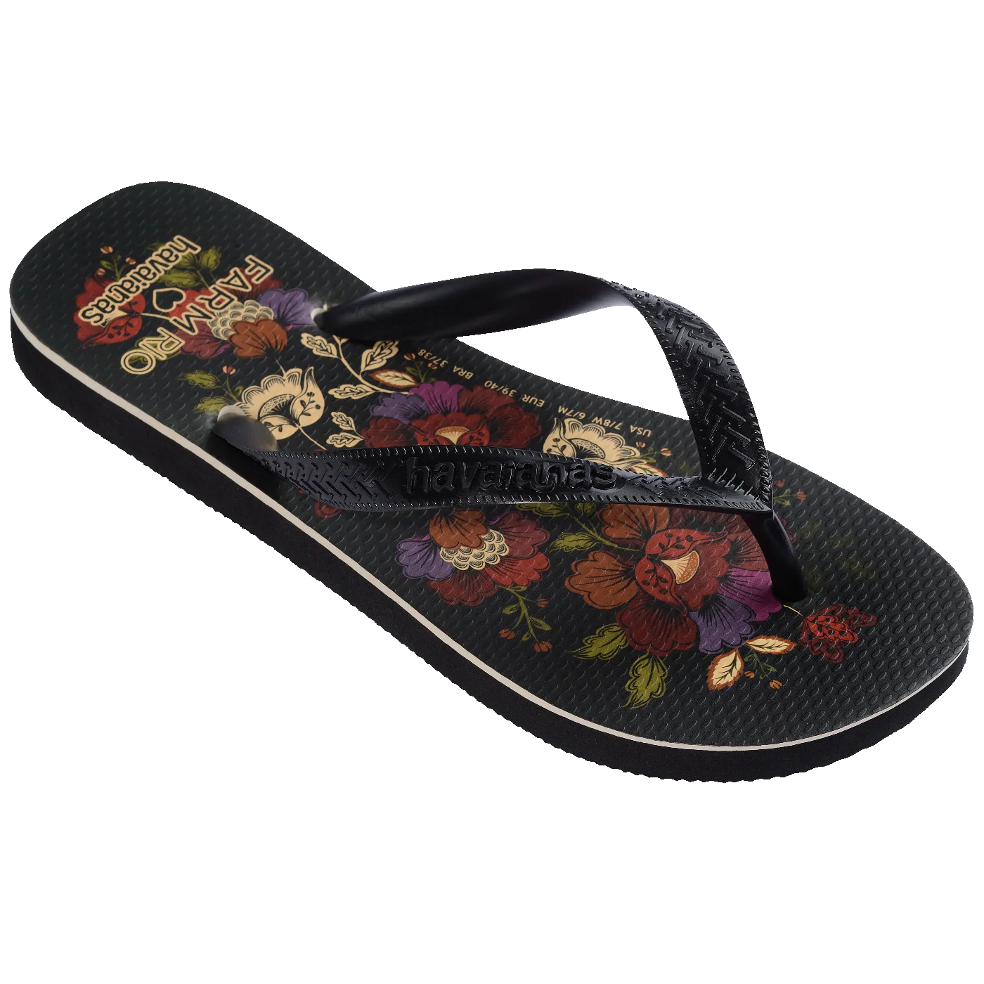 Dark Flower Havaianas