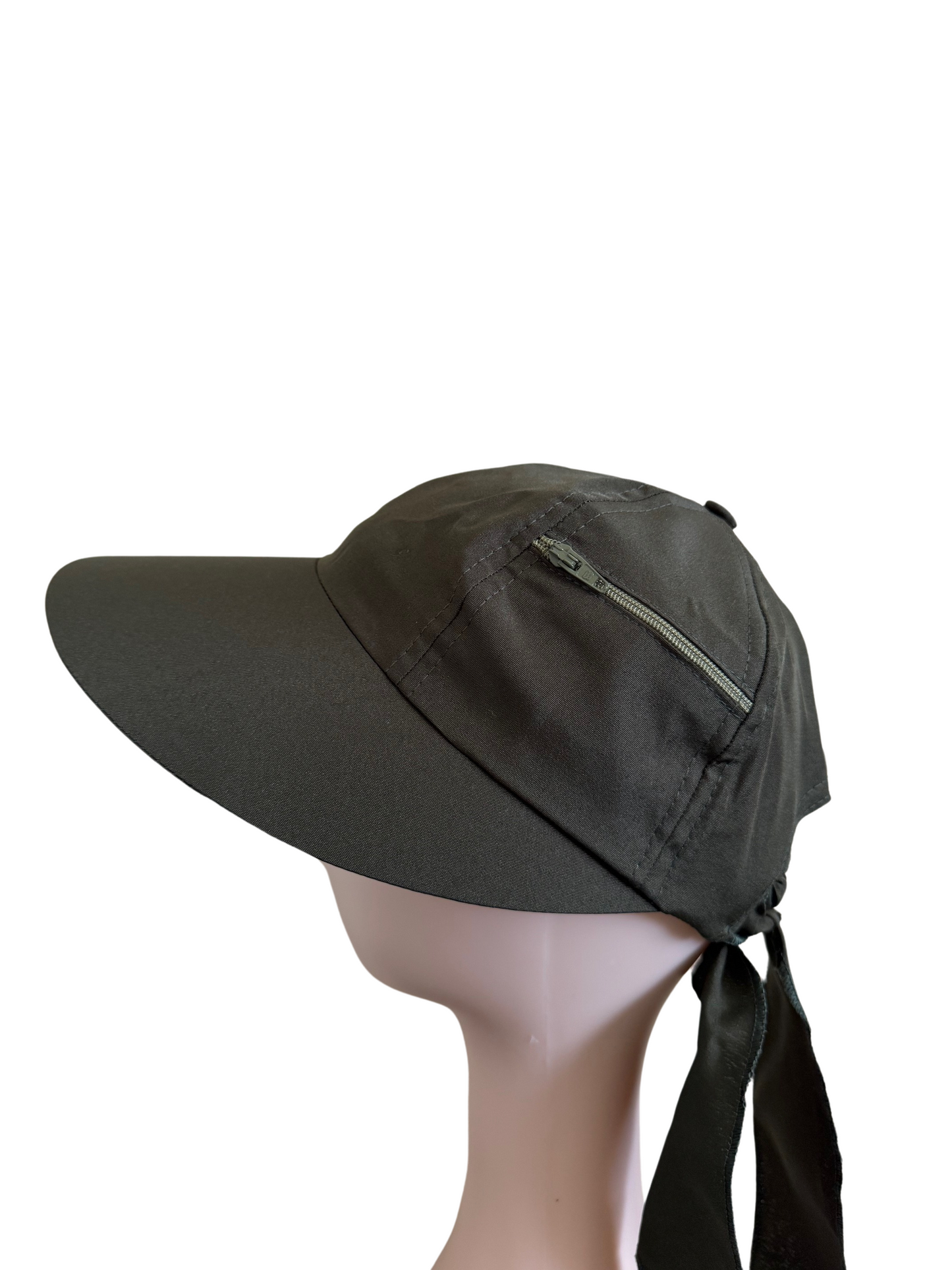 Zippered Beach Visor