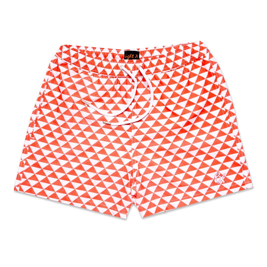Red Triangle Men Swim Shorts