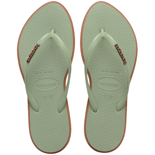 Slim Point Green Havaianas