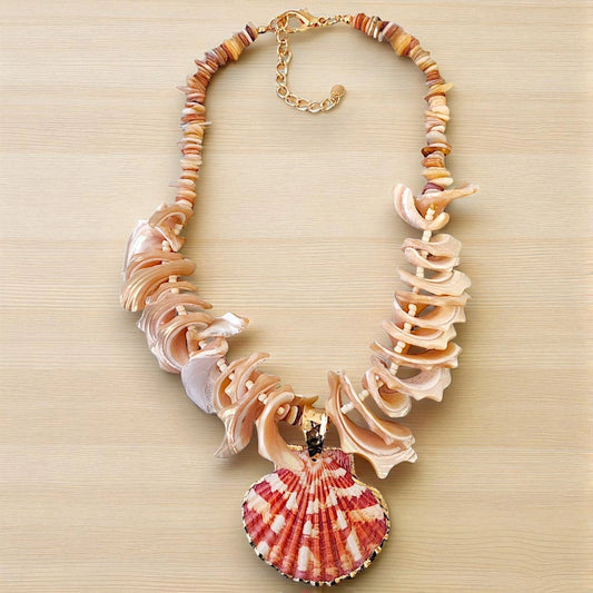 Seashell Statement Necklace