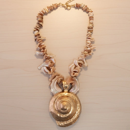 Seashell Coastal Necklace
