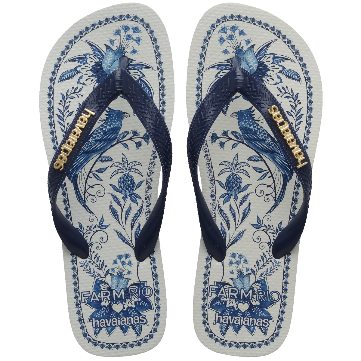 Porcelain Blue Havaianas Farm Rio