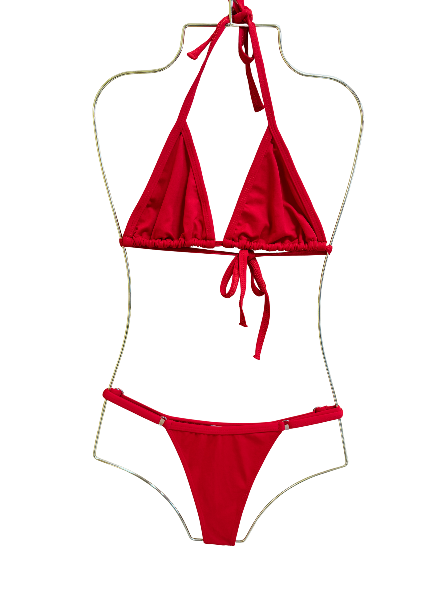 Ruby Red Tan Bottom