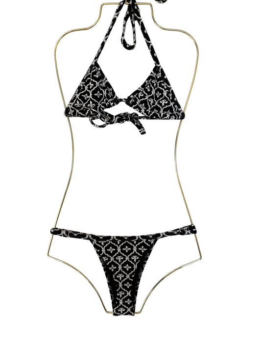 Embroidered Fita Bikini