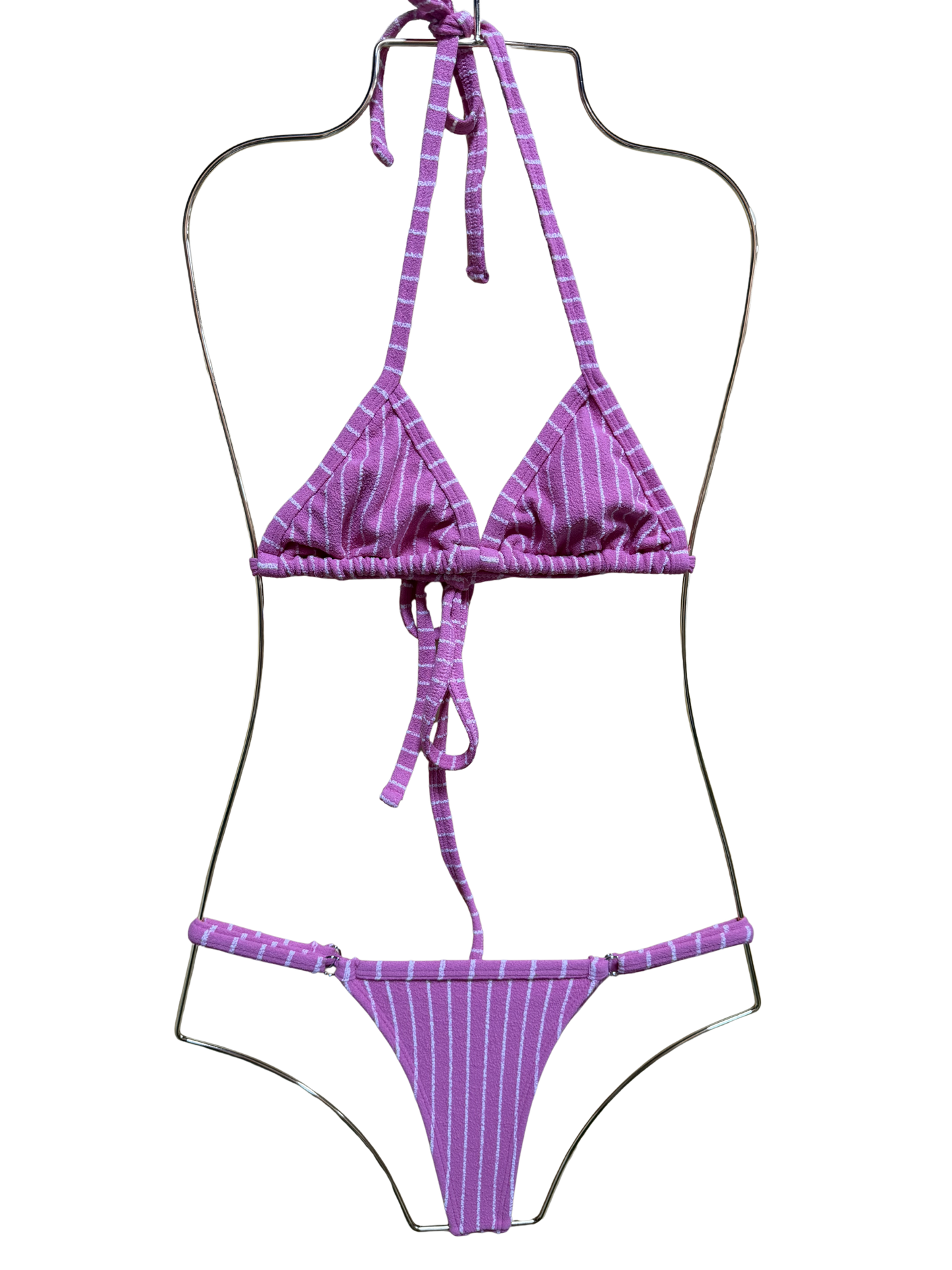 Terry Pink Tan Top