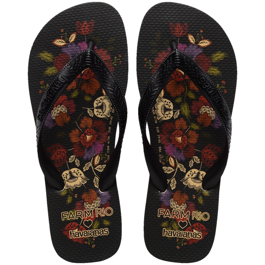 Dark Flower Havaianas